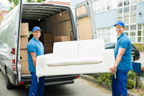 A website cookie policy page for Man And Van St Johns Wood