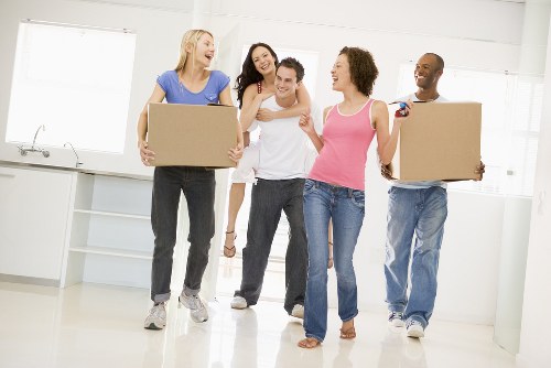Removal team planning a house move in St Johns Wood