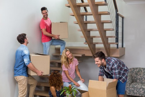 Professional packing service for a St Johns Wood flat move