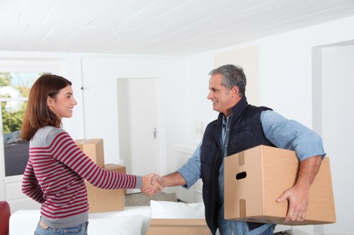 Local van service helping with a flat move near St Johns Wood