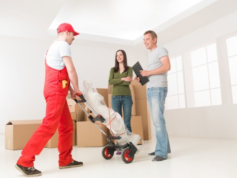 Packing and moving support for a local St Johns Wood relocation