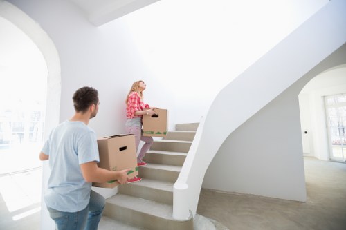 Van transport for flats and homes in St Johns Wood