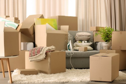 Careful packing and furniture protection for a St Johns Wood flat move