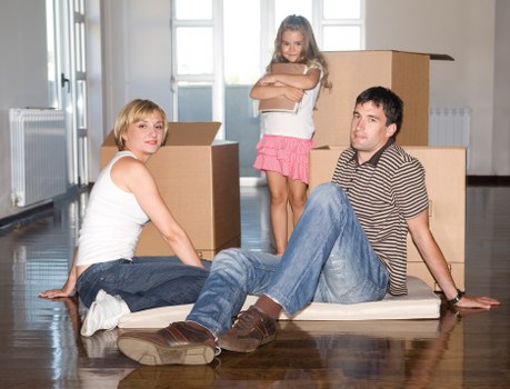 Securely arranged items inside a moving vehicle